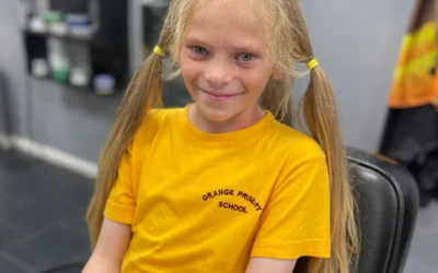 KH Barber gives Eddie the chop for children’s cancer charity