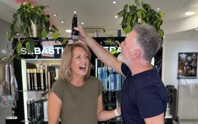 KH Hair salon owner braves the shave for Cancer Research UK