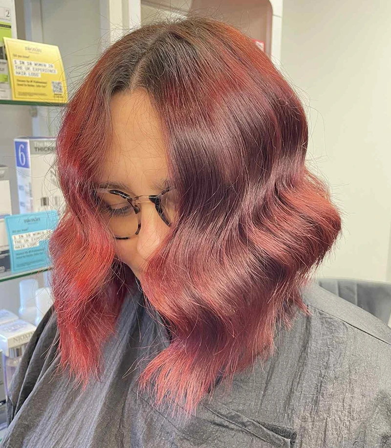 Red and Copper Hair Colour KH Hair Ashby