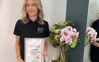 Tutbury apprentice through to UK final of top hair and beauty awards