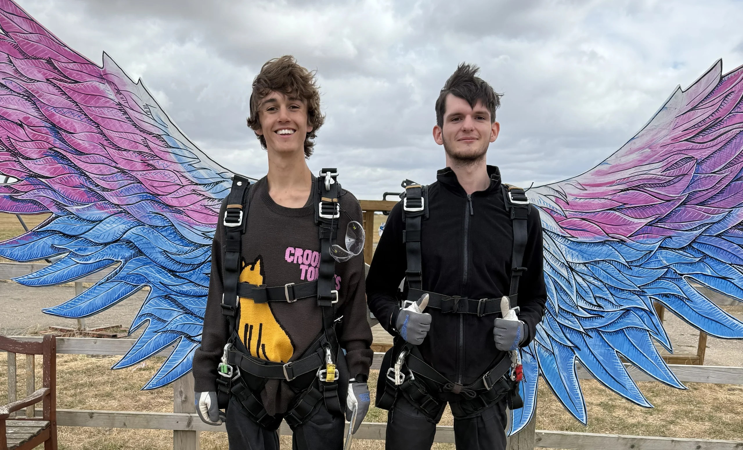 Noah-and-Harry-earn-their-wings